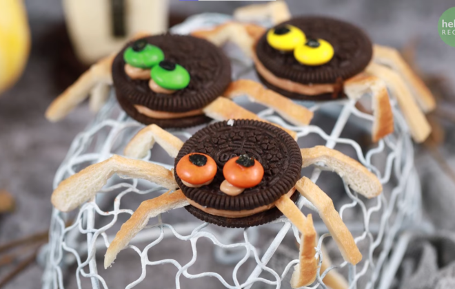Oreo Spider Cookies