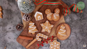 Christmas Gingerbread Cookies - Bánh Gừng